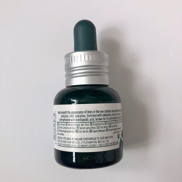 The Body Shop Edelweiss Eye Concentrate 10ml/ 0.3 oz - Picture 3 of 3